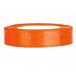 Stuha oranžová saténová 1,2 cm